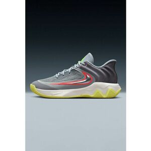 Pantofi Giannis Immortality 4 cu logo contrastant - pentru baschet - Galben sofran/Portocaliu mandarina/Gri inchis imagine