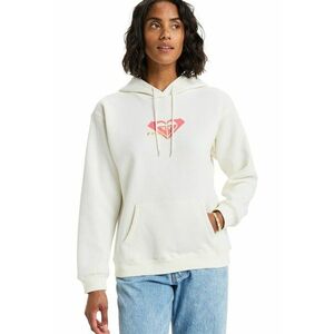 Hanorac din amestec de bumbac cu buzunare kangaroo Surf Stoked - Alb optic imagine