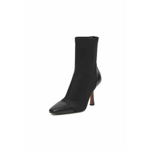 Botine dama - CEO-NOURA-01 - negru - tesatura imagine