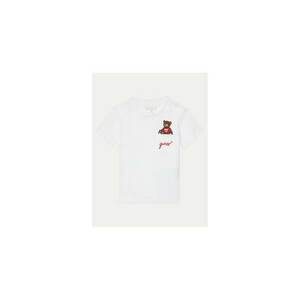 Tricou cu buzunar pe piept si imprimeu imagine