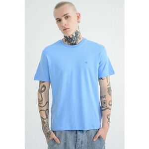 Tricou regular fit cu decolteu la baza gatului imagine