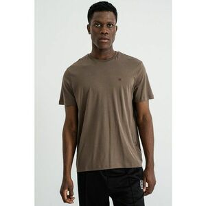 Tricou regular fit cu decolteu la baza gatului imagine