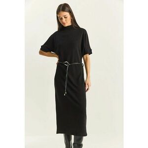 Rochie Midi Neagra - Tricot imagine