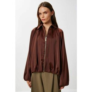 Geaca bomber Happiness Istanbul - textil - maro - One Size imagine