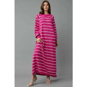 Rochie tricotata - roz - tricot - imagine