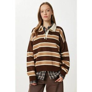 Pulover dama Happiness Istanbul - maro - One Size imagine
