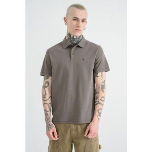 Tricou polo din bumbac - Verde pal imagine