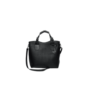 Geanta dama piele - Cosulet Z mare - negru - 33x12x32 cm imagine