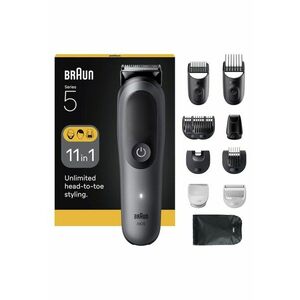 Aparat de tuns multifunctional All-in-One Seria 5 AIO5520 - 7-in-1 - Argintiu imagine
