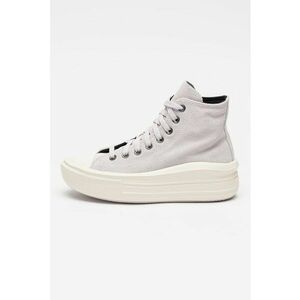 Pantofi sport din piele intoarsa cu talpa cu platforma Chuck Taylor All Star - Lila pal imagine