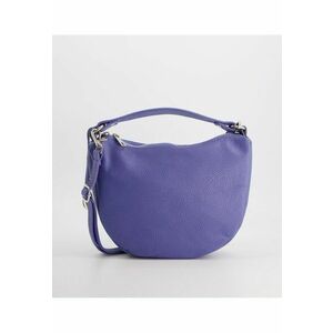 Geanta dama crossbody - piele naturala - albastru - 30x19cm imagine