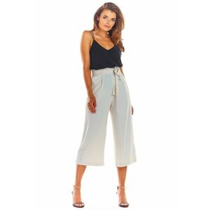 Pantaloni A297 pentru dama Poliester - Bej imagine