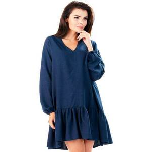 Infinite You Rochie mini dama Anase M146 albastru inchis - Albastru inchis imagine