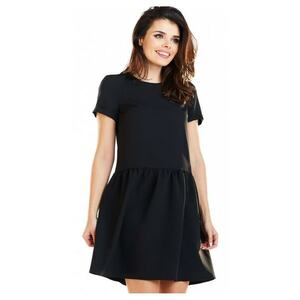 Rochie dama - Poliester - Negru - A277 imagine