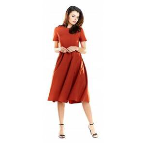 Rochie dama - Poliester - Caramiziu - A253 imagine