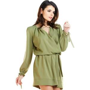Rochie dama - Poliester - Kaki - A268 imagine