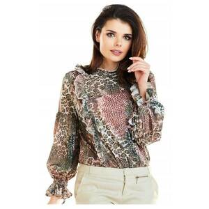 Bluza dama - Poliester - Maro - A259 imagine