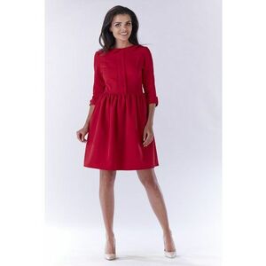 Rochie dama - Poliester - Rosu - A183 imagine