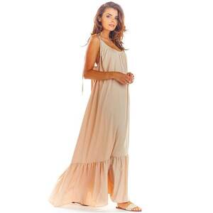 Sukienka A307 - Beige - imagine