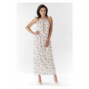 Rochie dama - Poliester - Ecru - A184 imagine