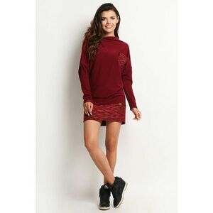 Rochie dama - Poliester - Visiniu - A117 imagine