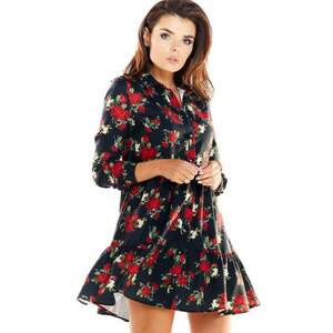 Rochie mini dama Lisarre A326 neagra - Negru imagine