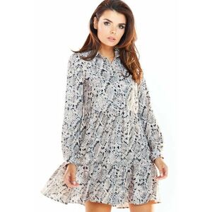 Rochie mini dama Lisarre A326 gri - Gri imagine