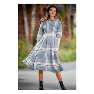 Rochie - Poliester - Gri - Gri imagine