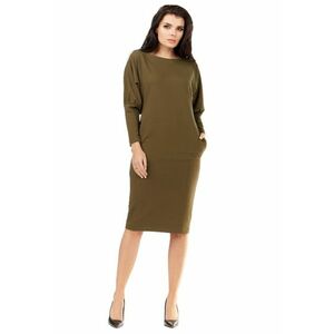 Rochie midi dama Essydwen A206 kaki - Verde imagine