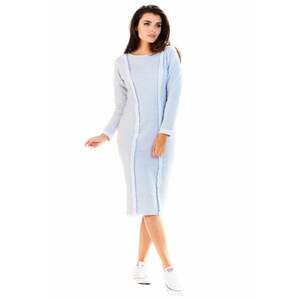 Rochie pulover dama Kunna A197 gri - Gri imagine
