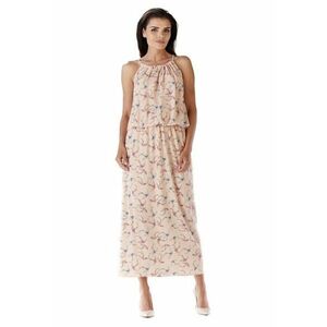 Rochie maxi dama Ananet A184 roz - Roz imagine