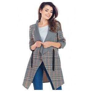 Sacou Lejer - S/M - maneci lungi - talie ajustabila - multicolor imagine