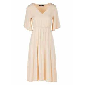 Rochie A518 - Poliester - Bej imagine