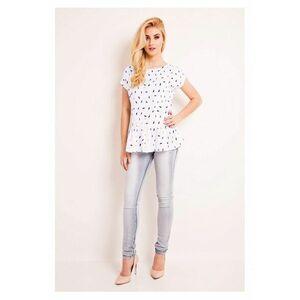Bluza dama - model L044 - alb - marime imagine