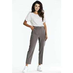 Pantaloni A675 pentru dama Poliester - Gri imagine