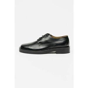 Pantofi derby din piele - Negru imagine