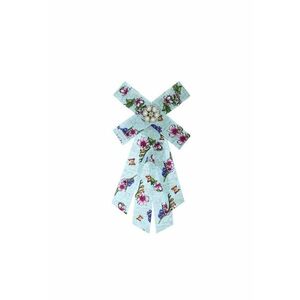 Brosa tip jabou - cu flori si perle - Sandrina C23 - imagine