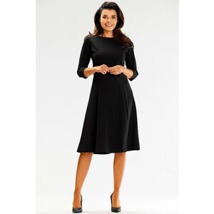 Rochie dama Poliester - Negru A594 imagine