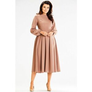 Rochie dama Poliester - A595 - Cappuccino - imagine
