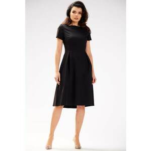 Midi Rochie Maneca scurta - Elegant A592 imagine