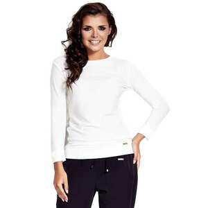 Pulover de dama Classic Kuce A109 ecru - Alb imagine