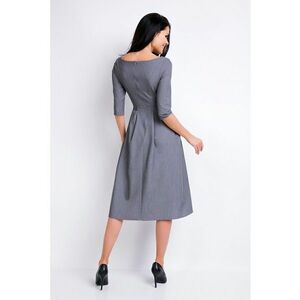 Rochie dama - Poliester - Gri imagine