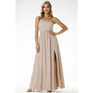 Lunga Rochie Fara maneca A696 imagine