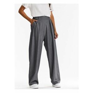 Pantaloni dama - Viscoza - Gri imagine