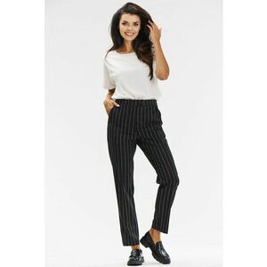 Pantaloni A678 pentru dama Poliester - Eleganti - Negru imagine