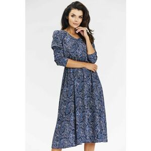 Rochie Rochie dama poliester - A666 - Model bleumarin - imagine