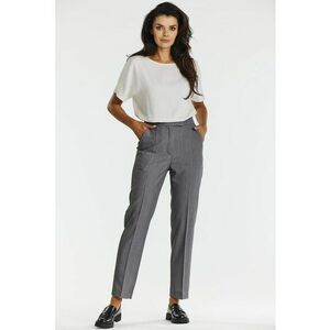 Pantaloni A675 pentru dama Poliester - Eleganti - Gri imagine