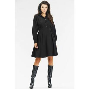 Rochie dama poliester - negru - A668 imagine