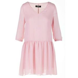 Rochie A514 - Poliester - Roz pudrat imagine