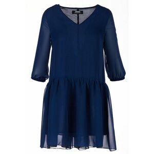Rochie A514 - Poliester - Bleumarin imagine